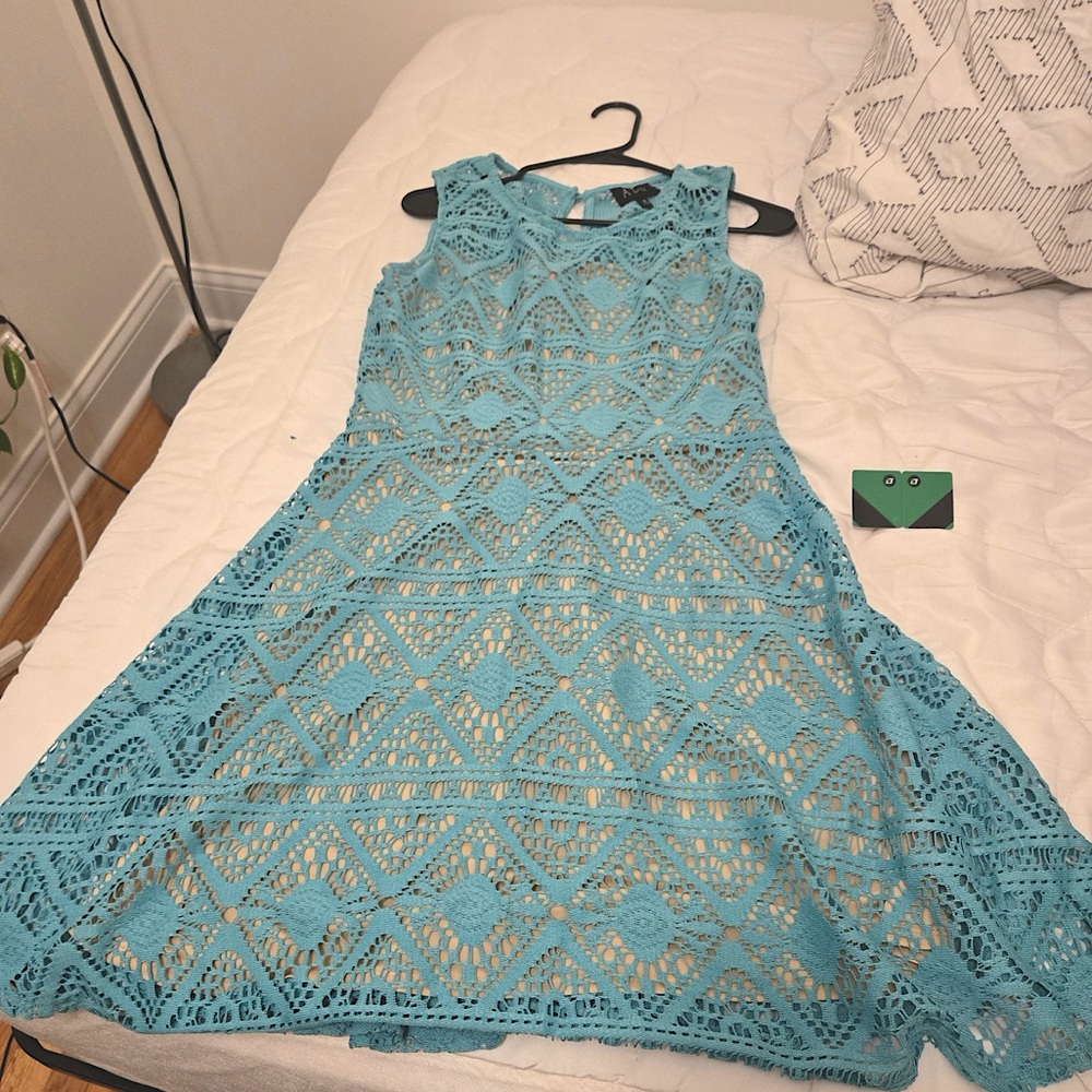 Lace Eyelet dress, Medium
